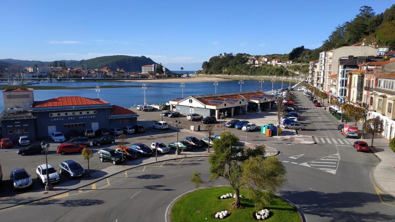Apartamento Centrico Y Con Vistas Ribadesella Bagian luar foto
